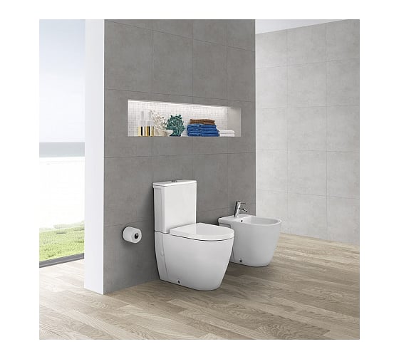 Чаша для унитаза-компакта Sanitana Coral S10063823300000