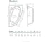 Ванна Koller Pool Boston 150х95 L BOSTON150X95L 3
