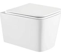 Подвесной унитаз Koller Pool KVADRO с сидением Soft-close KR-0530-RW