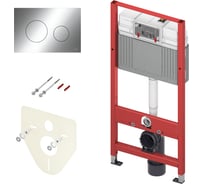 Инсталляция TECE Base 2.0 с панелью смыва Loop хром глянцевая, комплект K440921