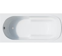Прямоугольная ванна Corpa Nera Santi 160х75, белый CN05057WH