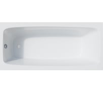 Прямоугольная ванна Corpa Nera Vasari 150х70, белый CN05011WH