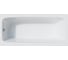 Прямоугольная ванна Corpa Nera Vasari 150х70, белый CN05011WH 1