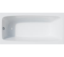 Прямоугольная ванна Corpa Nera Vasari 140х70, белый CN05010WH