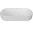 Раковина накладная на столешницу WAVE Slim 610_400_145 ш_г_в без перелива, белый, прямоуг 552549 2