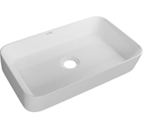 Раковина накладная на столешницу WAVE City 550_390_120 ш_г_в без перелива,белый,прямоуг 552551