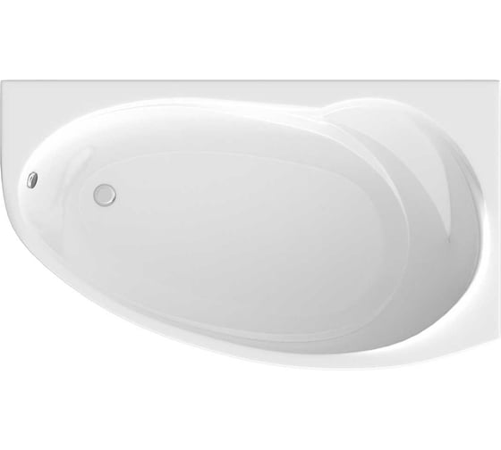 Ванна акриловая Marka One JULIANNA 150х95 см, асимметричная, белая, правая 01дж1595п