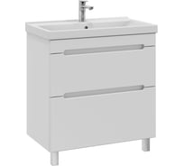 Тумба с раковиной RUVANN BRAVA 80 + Фест 80 напольная Т.BRAVA.П-80Н-KIT-FES
