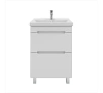 Тумба с раковиной RUVANN BRAVA 60 + Фест 60 напольная Т.BRAVA.П-60Н-KIT-FES