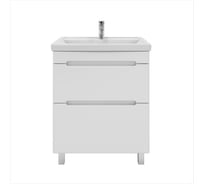 Тумба с раковиной RUVANN BRAVA 50 + Фостер 50 напольная Т.BRAVA.П-50Н-KIT-FOS