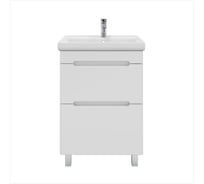 Тумба с раковиной RUVANN BRAVA 50 + Енисей 50 напольная Т.BRAVA.П-50Н-KIT-ENI