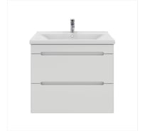 Тумба с раковиной RUVANN BRAVA 70 + Миранда 70 подвесная Т.BRAVA.П-70П-KIT-MIR