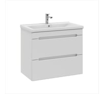 Тумба с раковиной RUVANN BRAVA 70 + Миранда 70 подвесная Т.BRAVA.П-70П-KIT-MIR