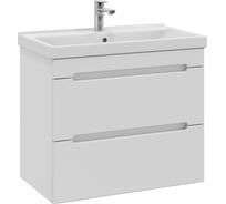 Тумба с раковиной RUVANN BRAVA 80 + Фест 80 подвесная Т.BRAVA.П-80П-KIT-FES