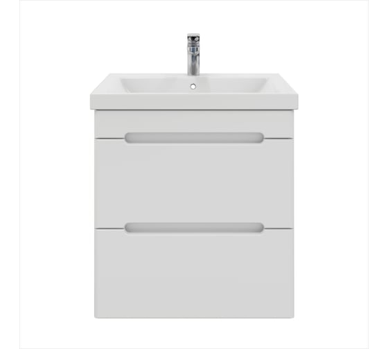 Тумба с раковиной RUVANN BRAVA 50 + Como 50 подвесная Т.BRAVA.П-50П-KIT-COM