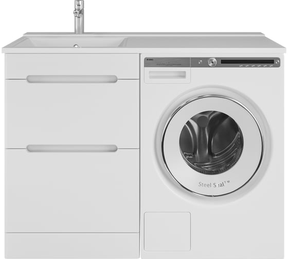 Тумба с раковиной RUVANN DUET 50 + Персона 110 левая напольная Т.DUET.П-50Н-KIT-PER110L 1