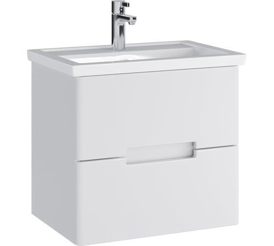 Тумба с раковиной RUVANN KANI 70 + Фостер 70 подвесная Т.KANI.П-70П-KIT-FOS