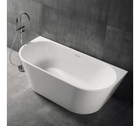 Акриловая ванна ABBER белая матовая AB9216-1.7MW