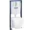 Система инсталляции GROHE Rapid SL 5-в-1 с подвесным унитазом и панелью смыва Arena Cosmopolitan 36503000 1