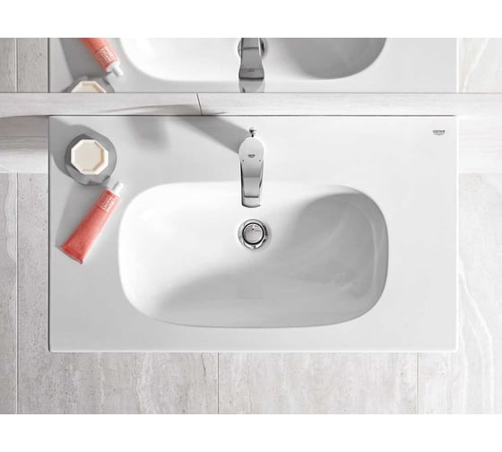 Раковина накладная GROHE Euro Ceramic 80 на столешницу, альпин-белый 3958400H