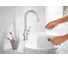 Раковина накладная GROHE Euro Ceramic 80 на столешницу, альпин-белый 3958400H 8