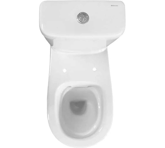 Унитаз-компакт Керамин Альбано R МЛ 2, режим (функция EASY Flush EASY Clean) с жестким сиденьем с микролифтом, с двухрежимной спускной арматурой (КНР) и креплением угловым скрытым CDB00029259