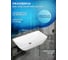 Тумба Bauedge Bau Dream Blackwood 50 с дверцей, раковина BAU Spectrum mini 47х24, смеситель для раковины высокий Hotel Still, нержавеющая сталь, выпуск клик клак SD3026 7
