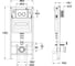 Комплект Bauedge BAU 6 в 1: усиленная инсталляция BAU IDEAL, унитаз подвесной безободковый Bau Stil 49х35, сиденье дюропласт микролифт, клавиша BAU Light антивандальная, нерж. сталь брашированная E458103-BS0001-E00107 15