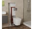 Комплект Bauedge BAU 6 в 1: усиленная инсталляция BAU IDEAL, унитаз подвесной безободковый Bau Stil PRO, сиденье микролифт, клавиша BAU Light антивандальная, нерж. сталь хром E458103-NS0001-PRO-E00105 4