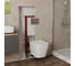 Комплект Bauedge BAU 6 в 1: усиленная инсталляция BAU IDEAL, унитаз подвесной безободковый Bau Stil PRO, сиденье микролифт, клавиша BAU Wheel антивандальная, нерж. сталь брашированная E458103-NS0001-PRO-E00118 4
