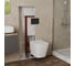 Комплект Bauedge BAU 6 в 1: усиленная инсталляция BAU IDEAL, унитаз подвесной безободковый Bau Stil PRO, сиденье микролифт, клавиша BAU Strike, черная матовая E458103-NS0001-PRO-E00103 4
