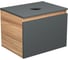 Комплект для ванной Bauedge 3 предмета (тумба Bau Dream Blackwood 60 графит + раковина BAU Cerama 48x37, с отверстием под смеситель, белая, смеситель Cerama) BD2352 2