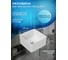 Тумба Bauedge Bau Dream Blackwood 35, раковина BAU Mini 24х24, смеситель для раковины высокий Hotel Still, нержавеющая сталь, выпуск клик-клак, хром SD3007 4