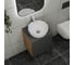 Тумба Bauedge Bau Dream Blackwood 50 графит, раковина D40, смеситель, нержавеющая сталь, выпуск клик-клак, хром SD4106 8