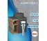 Тумба Bauedge Bau Dream Blackwood 60 правая, графит, раковина BAU Element D41, темно-серая, смеситель Hotel Still, нерж. сталь, выпуск клик клак белый SD4320 5