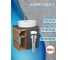 Тумба Bauedge Bau Dream Blackwood 60 правая, графит, раковина BAU Nimb 51х41 белая, смеситель Hotel Still, нерж. сталь, выпуск клик клак белый SD4348 8