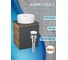Тумба Bauedge Bau Dream Blackwood 50 графит, раковина BAU Element D40, белая, выпуск клик-клак белый SD4115 2