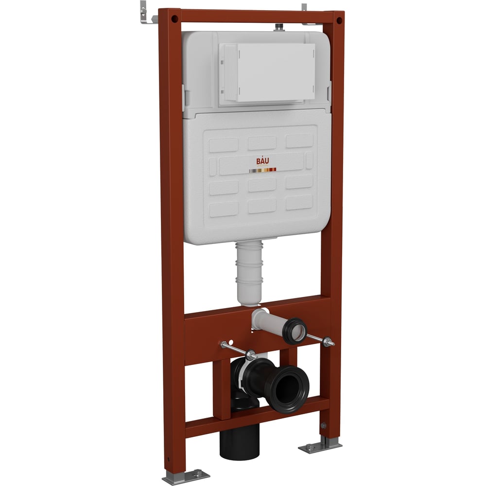 Рамная усиленная инсталляция Bauedge BAU IDEAL для подвесного унитаза ...