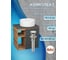 Тумба Bauedge Bau Dream Blackwood 60 правая, графит, раковина BAU Element D40, белая, выпуск клик клак хром SD4302 9