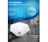 Тумба Bauedge Bau Dream Blackwood 60 правая, раковина BAU Crystal 40х40, смеситель для раковины высокий Hotel Still, нержавеющая сталь, выпуск клик клак белый SD3286 9