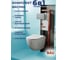 Комплект Bauedge BAU 6 в 1: инсталляция BAU, унитаз подвесной безободковый Bau Dream PRO-2, быстросъемное сиденье микролифт, клавиша антивандальная, н/ж сталь Q111300-NL0002-PRO-Q00009 2