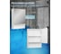 Тумба Bauedge Bau Dream Blackwood 50 графит, раковина BAU Nimb 41х33, смеситель для раковины высокий Hotel Black, черный, выпуск клик-клак, черный SD4090 7