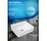 Тумба Bauedge Bau Dream Blackwood 60 правая, раковина BAU Hotel 48х37, смеситель для раковины высокий Hotel Still, нержавеющая сталь, выпуск клик клак, белый SD3223 3