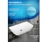Тумба Bauedge Bau Dream Blackwood 60 правая, раковина BAU Spectrum mini 47х24 смеситель для раковины высокий Hotel Black, черный, выпуск клик клак, черный SD3215 3