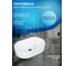 Тумба Bauedge Bau Dream Blackwood 60, 1 ящик, раковина овальная BAU Nimb 55х35, смеситель Hotel Stil черный, выпуск клик клак, черный BD2914 3