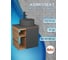 Тумба Bauedge Bau Dream Blackwood 60 правая, графит, раковина BAU Element D41, темно-серая, смеситель Hotel Black черный SD4313 6
