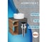 Тумба Bauedge Bau Dream Blackwood 60 правая, графит, раковина BAU Element D40, белая, смеситель Hotel Dream Black, нерж. сталь, черный, выпуск клик клак черный SD4310 4