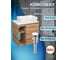 Тумба Bauedge Bau Dream Blackwood 60 правая, раковина BAU Cerama 48х37 белая, выпуск клик клак белый SD3359 5