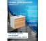 Комплект для ванной Bauedge 4 предмета (тумба Bau Dream 50 + раковина BAU 37x23, белая + смеситель Hotel Still, выпуск клик-клак, хром) BD1616 3