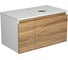 Тумба Bauedge Bau Dream Blackwood 80, 1 ящик, дверца, раковина овальная BAU Nimb 55х35 BD2915 6